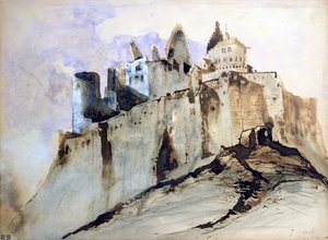 Il castello di Vianden, 1871 da Victor Hugo