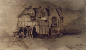 La Casa di William Shakespeare (1564-1616) a Stratford-upon-Avon