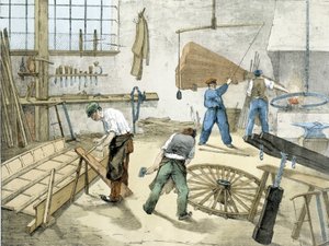 Litografia di Janson. XIX secolo