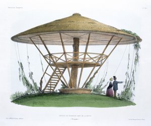 Il parasole di Robinson, Parc de la Motte, Borgogna, da 