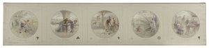 Bozzetto per la Galleria Lobau al Municipio di Parigi: Agricoltura. Commercio. Industria. Arte. Scienza, nel 1890 da Victor Jean Pierre Maziès