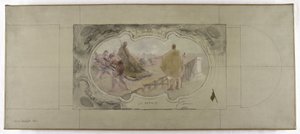 Bozzetto per la Galleria Lobau al Municipio di Parigi: La Patria da Victor Jean Pierre Maziès
