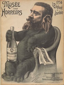 Musée des Horreurs Galleria degli Orrori: Jean Léon Jaurès, 1899 da Victor Lenepveu