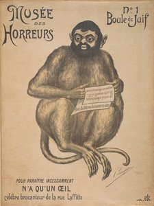 Musée des Horreurs Galleria degli Orrori: Joseph Reinach, 1899