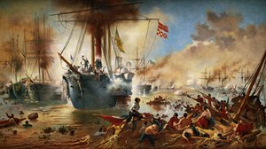 La battaglia navale di Riachuelo da Victor Meirelles de Lima