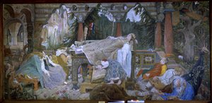 La bella addormentata da Victor Mikhailovich Vasnetsov