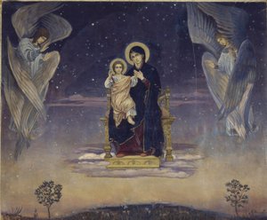 La Vergine da Victor Mikhailovich Vasnetsov