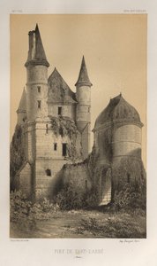 Architettura pittoresca o monumenti dei secoli XV e XVI: Castelli di Francia dei secoli XV e XVI: Tav. 82, Feudo di Sart-l