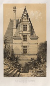 Architettura Pittoresca o Monumenti del XV e XVI Secolo: Castelli di Francia del XV e XVI Secolo: Tav. 37, Castello di La Ranciere (Maine et Loire) da Victor Petit