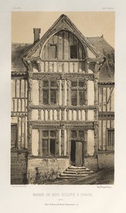 Maison En Bois Sculpte A Cravan Yonne da Victor Petit