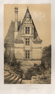 Pl. 37, Château De La Ranciere Maine et Loire, 1860 da Victor Petit