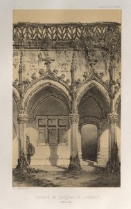 Pl. 41, Galerie Du Château De Jouancy Saone et Loire, 1860 da Victor Petit