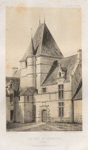 Château de Cramesnil Calvados, 1860 da Victor Petit