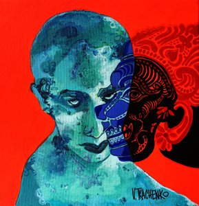 Ritratto mistico diviso da Victor Tkachenko