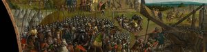 Conquista di Gerusalemme da parte di Tito (predella)