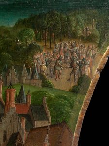 Conquista di Gerusalemme da parte di Tito (predella)