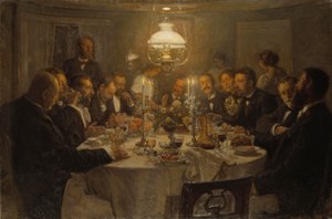 Riunione di artisti da Viggo Johansen
