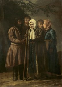 Donna centenaria di Tsarskoe Selo con la famiglia
