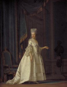 La Regina Vedova Juliane Marie di Danimarca da Vigilius Eriksen