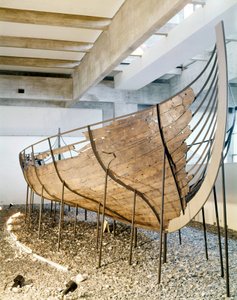 Nave da carico oceanica dal Sognefjord, Norvegia occidentale, c.1030 da Viking
