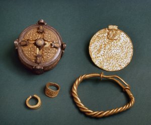 Gioielli vichinghi da Gotland, Svezia. X secolo. Stoccolma, Historiska Museet