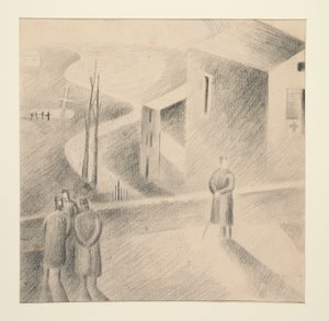 Sette disegni originali e manoscritti dell