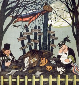 La tomba dei controrivoluzionari: Wrangel, Dutov, Kolchak, c.1920-1921 (poster)
