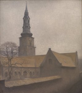 Chiesa di San Pietro, Copenaghen da Vilhelm Hammershøi