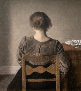 Hvile anche chiamato Repos da Vilhelm Hammershoi