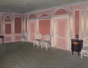 Interno in stile Luigi XVI. Dalla casa dell