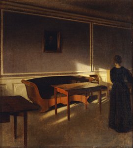 Solskin I Dagligstuen, No.1, 1903 da Vilhelm Hammershoi