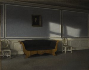 Sole nel salotto III, c.1905 da Vilhelm Hammershoi
