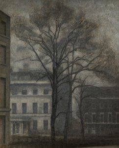 La scuola ebraica di Guilford Street, Londra da Vilhelm Hammershoi