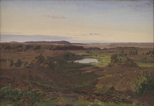 Paesaggio nel nord della Zelanda. Pomeriggio da Vilhelm Kyhn