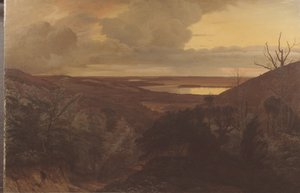 Tarda sera vicino a Himmelbjerget, Jutland da Vilhelm Kyhn