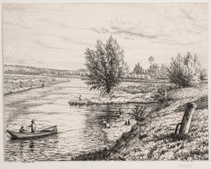 Parte del fiume Marna da Vilhelm Kyhn