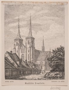Cattedrale di Roskilde da Vilhelm Kyhn