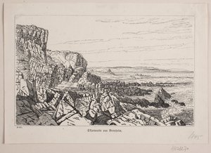 Scena costiera a Bornholm