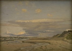 La spiaggia di Kandestederne, Jutland occidentale