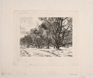 Inverno nella foresta da Vilhelm Kyhn