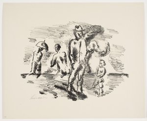 Foglio da "Klingens Kunstnermappe Nr. 2" da Vilhelm Lundstrøm