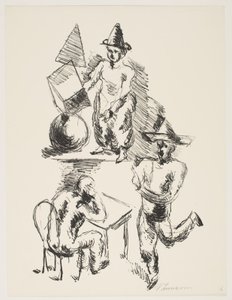 Foglio da "Klingens Kunstnermappe Nr. 2" da Vilhelm Lundstrøm