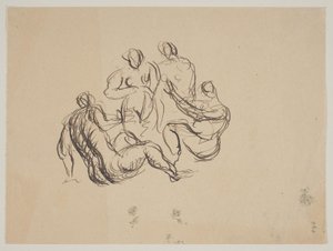 Composizione con cinque donne nude da Vilhelm Lundstrøm