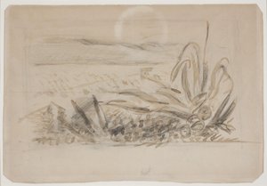 Paesaggio con agave. Sud della Francia da Vilhelm Lundstrøm
