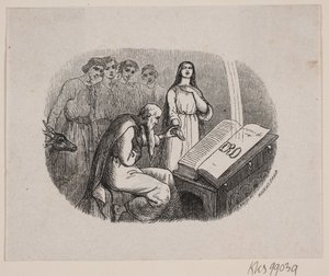 Illustrazione per le fiabe e storie di H. C. Andersen da Vilhelm Pedersen