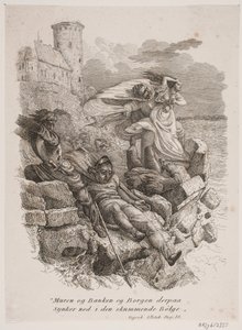 Vignetta per la raccolta di poesie di Th. Wiborg "Un accordo in minore" da Vilhelm Pedersen