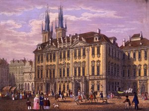 Palazzo Goltz-Kinsky, Praga da Vincenc and Geissler, F. Morstadt