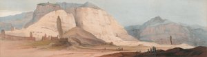 Grotte di Bameean da Vincent (after) Eyre