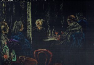 Pubblico in un club di Londra da Vincent Alexander Booth