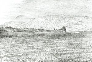 Castello di Duart da un traghetto, 2007